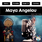 Maya Angelou Comprehension Passages Worksheets Women's His