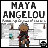 Writer Maya Angelou Biography Reading Comprehension Worksh