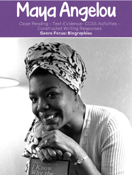 Preview of Maya Angelou: Influential Women in History {10 page biography unit}