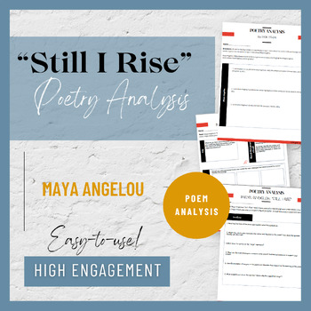 Maya Angelou Poetry Analysis 