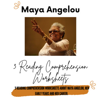 Maya Angelou - Reading Comprehension Worksheets [English Version]