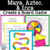 Maya Aztec Inca Board Game Project