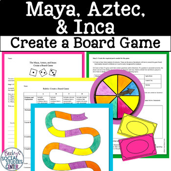 Preview of Maya Aztec Inca Board Game Project
