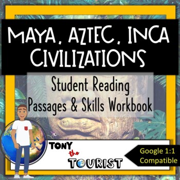 Preview of Maya, Aztec, and Inca Workbook- Google 1:1 Compatible and Student-Centered!