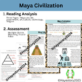 Maya Civilization - Reading Analysis + Assessment