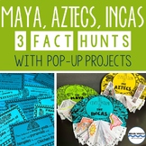 Maya, Inca, Aztec Notes, Activities, and Mesoamerica Projects