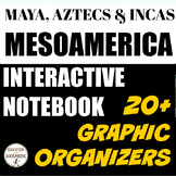 Maya Inca Aztecs Interactive Notebook Graphic organizers