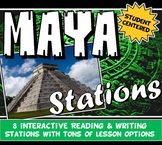 Maya Stations Reading Centers Activity- Graphic Organizer 