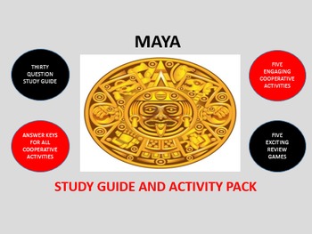 Preview of Maya: Study Guide and Activity Pack