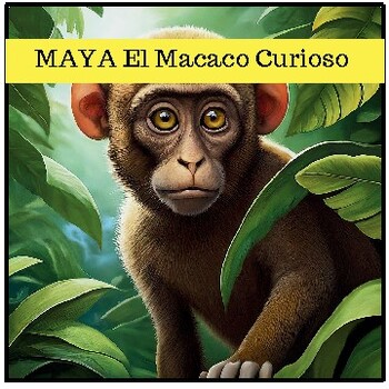 Preview of Spanish Story: Maya the Curious Monkey (2024)