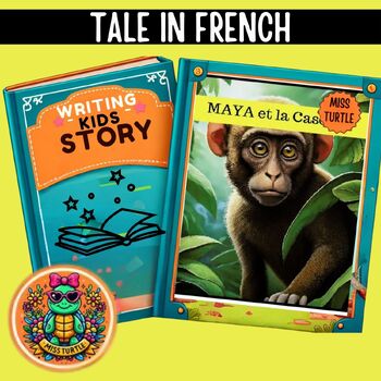 Preview of Maya et la Cascade: A Fun French Story for Kids (2024)