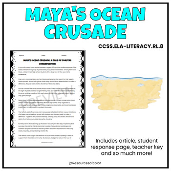 Preview of Maya's Ocean Crusade: Short story & more!
