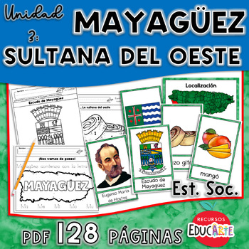 Preview of Mayagüez - Sultana del oeste - Unidad temática - Puerto Rico - Kindergarten