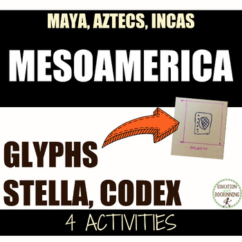 Preview of Mayan Activities Glyphs