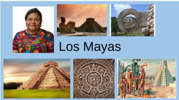 Preview of Mayan Civilization introduction- google slides and guided notes all spanish!