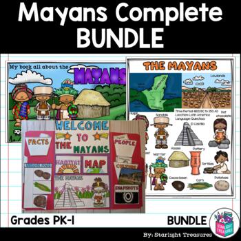 Preview of Mayan Complete Study for Early Readers - Mayans Bundle