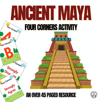 Preview of Mayan Four Corners Activity:  Grades 5-12