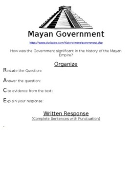 mayan government