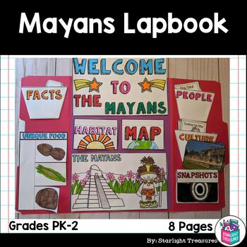 Preview of Mayan Lapbook for Early Learners - Ancient Civilizations