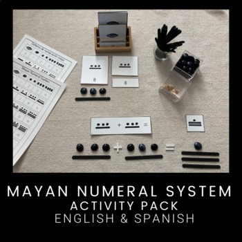 Preview of Mayan Numeral System Activity Pack (English & Spanish)