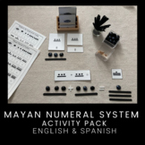 Mayan Numeral System Activity Pack (English & Spanish)