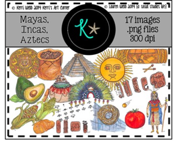 Preview of Mayas, Incas, Aztecs Clip Art