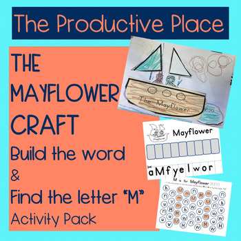 Preview of Mayflower Craft and Mayflower Activities
