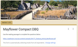 Mayflower Compact DBQ on Google Forms