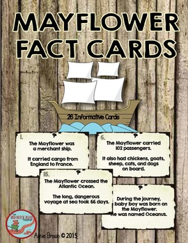 mayflower voyage fun facts