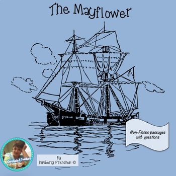 Preview of Mayflower: Non-Fiction passages with questions