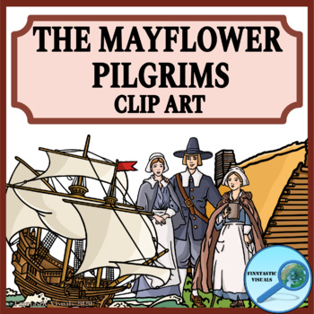 mayflower pilgrims clipart image