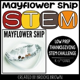 Mayflower Ship STEM Challenge - Thanksgiving STEM Activity