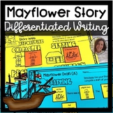 Mayflower Story Writing Activity for Special Ed | Fall Dif