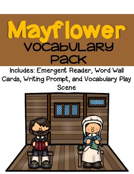 Preview of Mayflower Vocabulary Pack