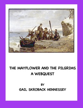 Preview of Mayflower and Pilgrim Webquest