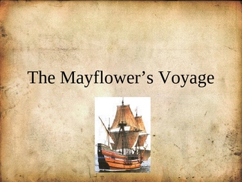 Mayflower's Voyage by Melissa Bramley | TPT