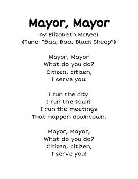 Preview of Mayor Song