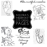 Mayra's MerMay Coloring Pages
