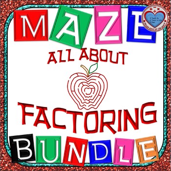 Preview of Maze - BUNDLE FACTORING