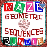 Maze - BUNDLE Geometric Sequence