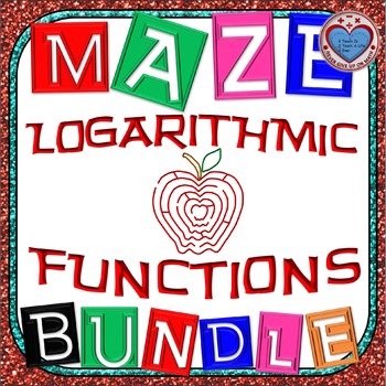 Preview of Maze - BUNDLE Logarithmic Functions
