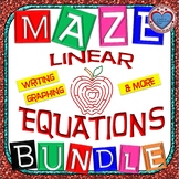 Maze - BUNDLE ALL ABOUT LINEAR EQUATIONS