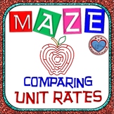 Maze - Comparing Unit Rates