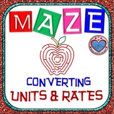 Maze - Converting Ratios and Rates