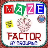 Maze - Factor by Grouping - WITH & WITHOUT GCF