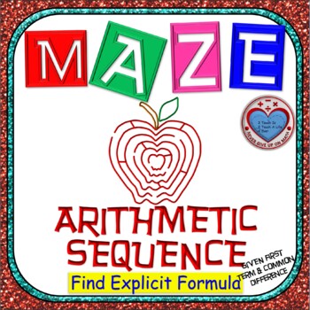 Preview of Maze - Find Explicit Formula of Arithmetic Sequence given a1 & d