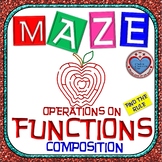 Maze - Functions - Composition of Functions (Find the Rule)