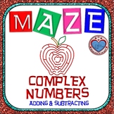 Maze - Operations on Complex Numbers - Addition & Subtraction