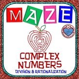 Maze - Operations on Complex Numbers - Division & Rationalizing