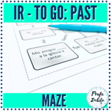 Maze | Past Tense practice of Ir to go in Spanish | PDF